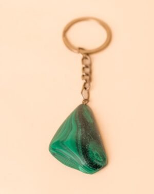 porte-clés en Malachite