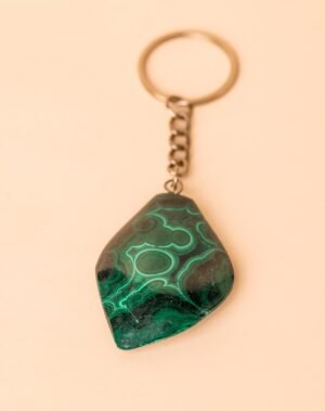 porte-clés en Malachite