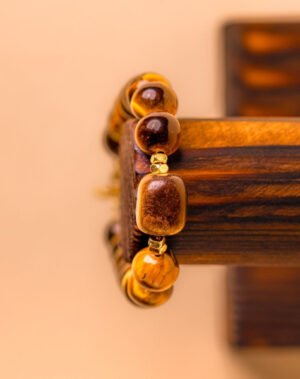 Bracelet en sable d'or avec fermoire