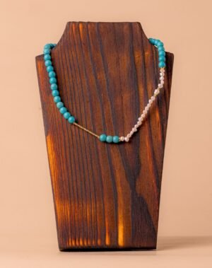 Collier en turquoise et perle de culture